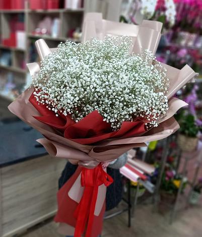 Букет цветов из: Гипсофила в Гремячее