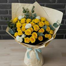 Букет цветов из:  Розы #REPLACE_PRED# Гремячее