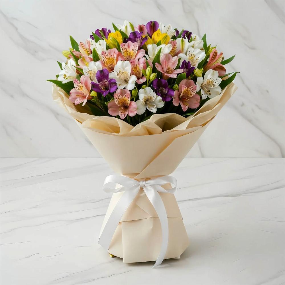 Букет цветов из: Альстромерии в Гремячее