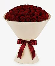 Букет 101 Бордовая роза Блэк Бакарра в Гремячее