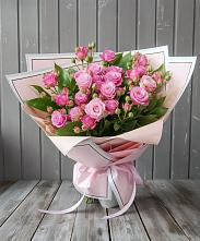 Букет Розовый кустик в Гремячее