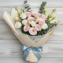 Букет цветов из:  Лизиантусы в Гремячее