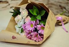 Букет цветов из:  Розы и Хризантемы #REPLACE_PRED# Гремячее