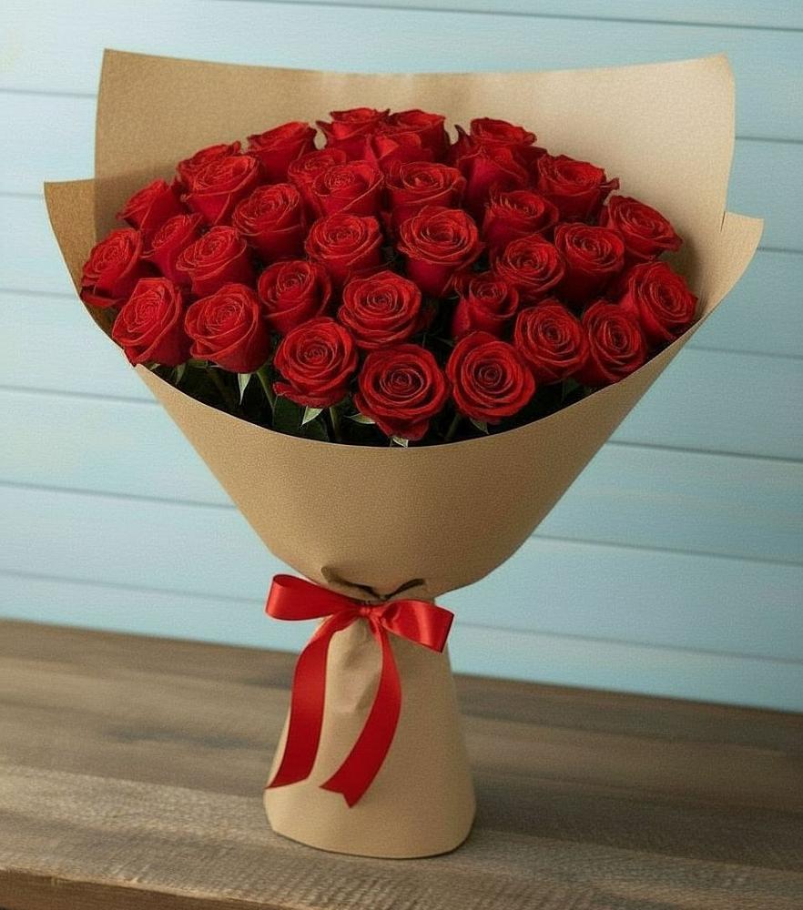 Букет Красные розы Милано в Гремячее