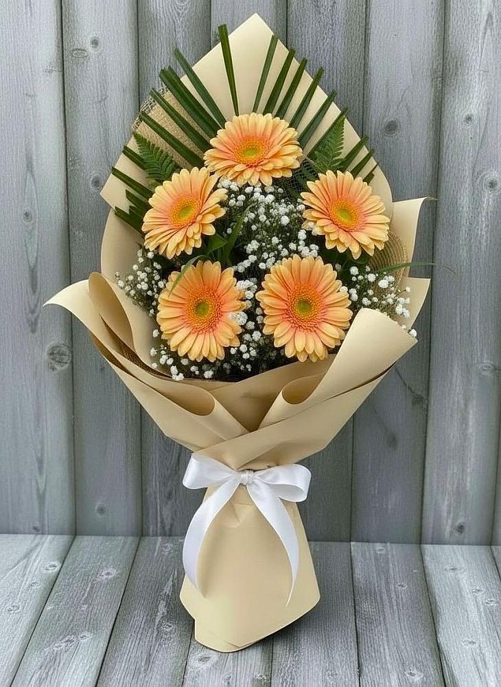 Букет цветов из: Герберы в Гремячее