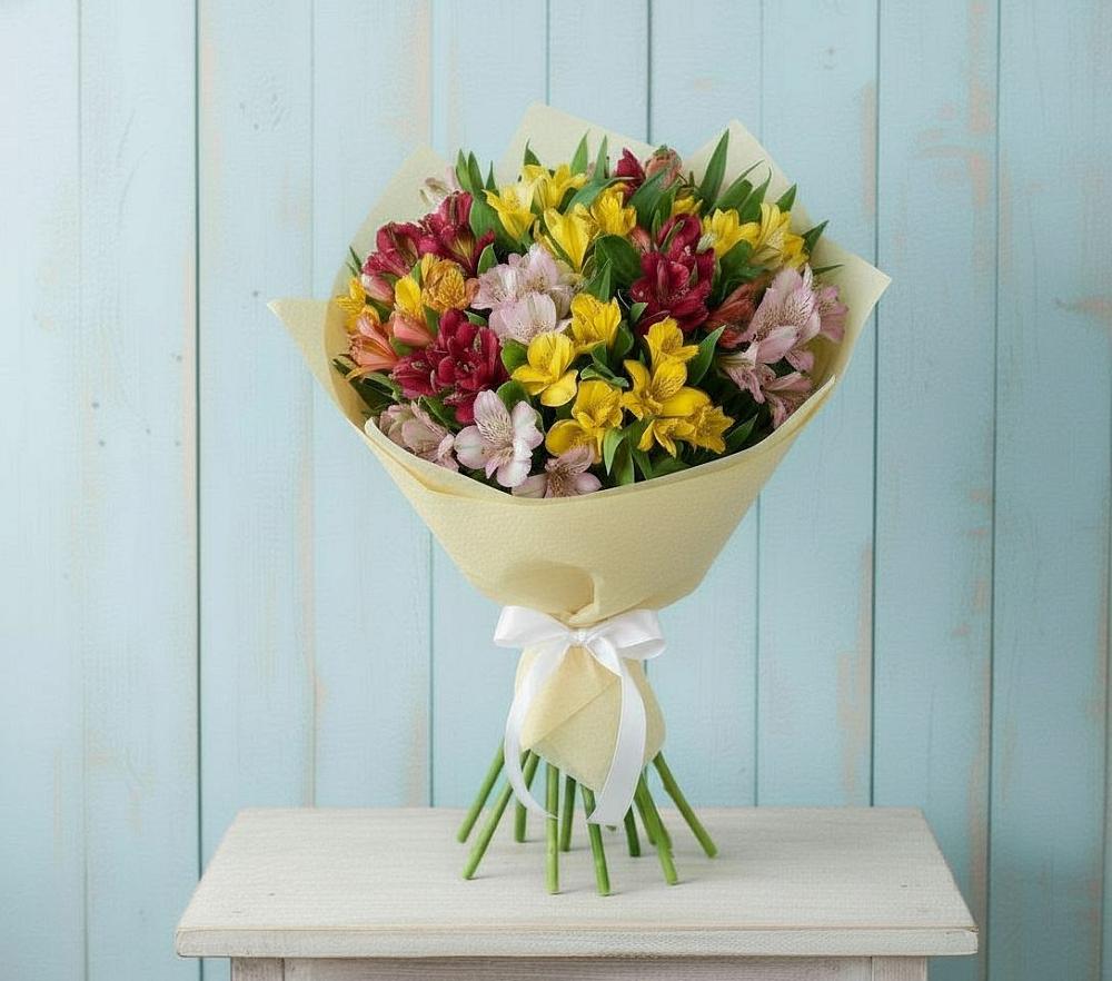 Букет цветов из: Альстромерии в Гремячее