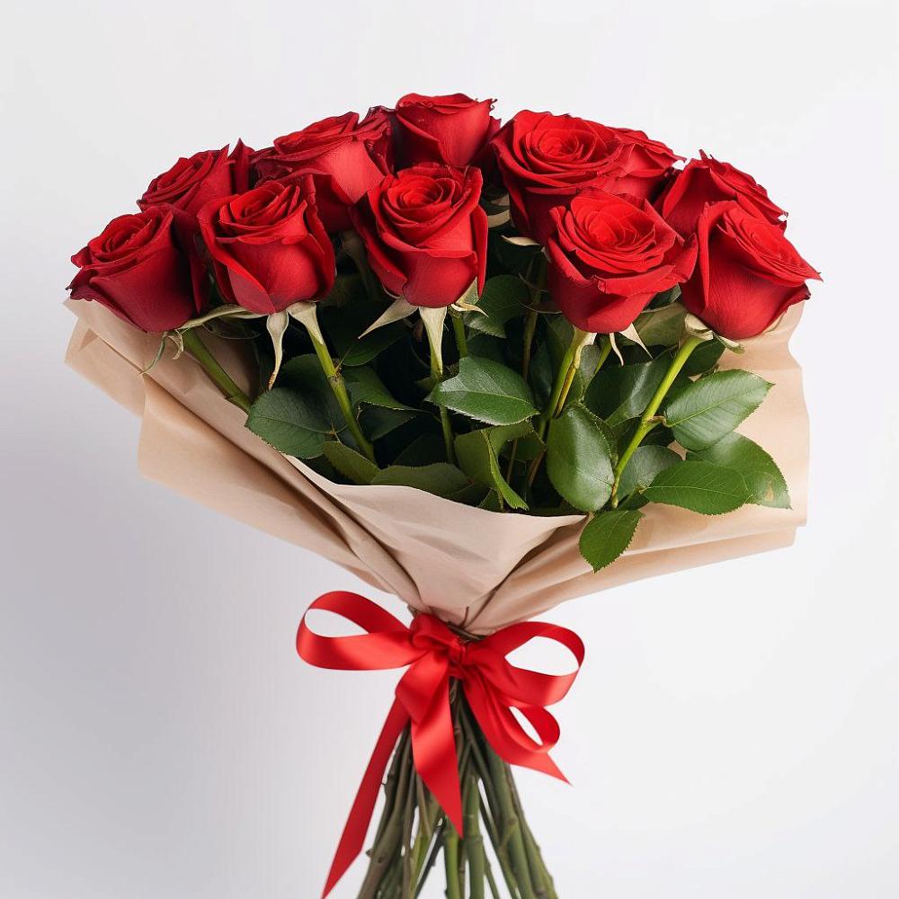 Букет 11 Красных роз Эдлесс Лав в Гремячее