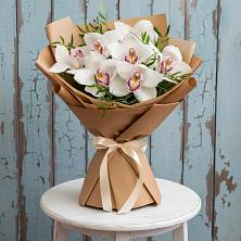 Букет цветов из:  Орхидеи и Розы в Гремячее