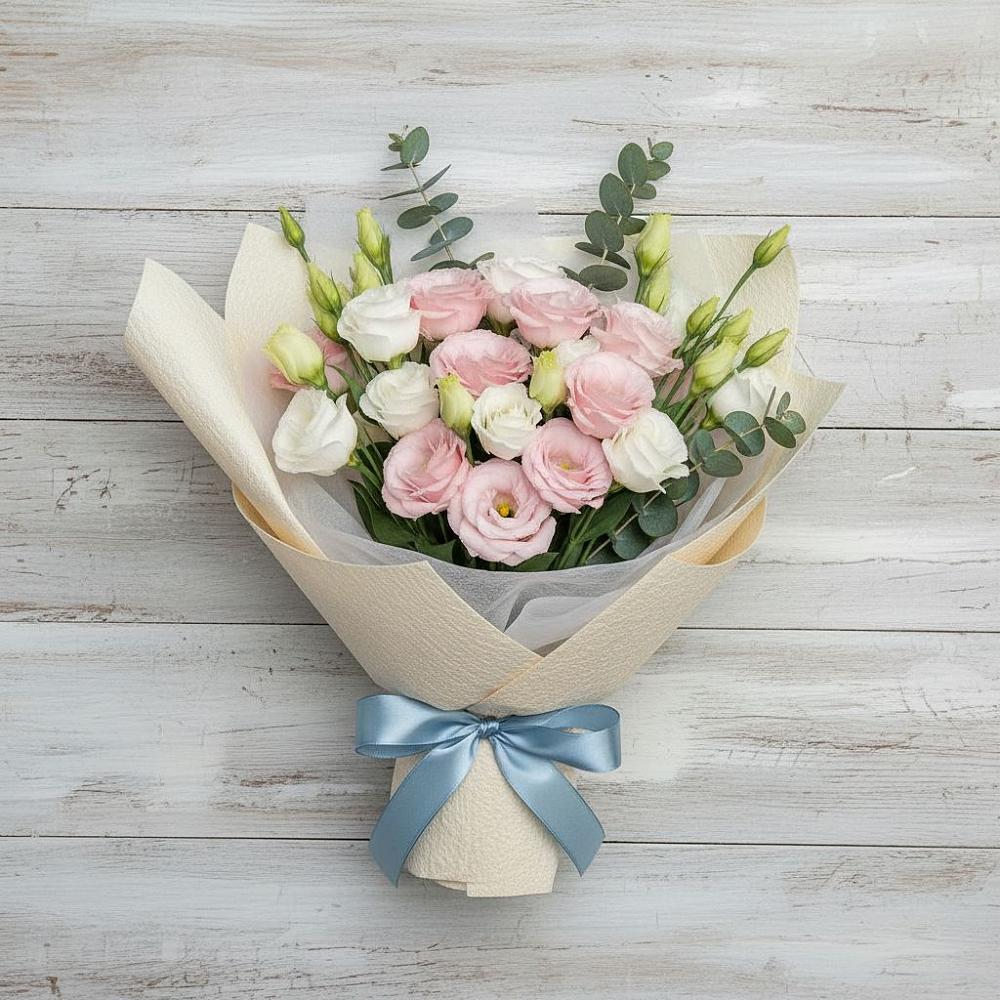 Букет цветов из: Лизиантусы в Гремячее